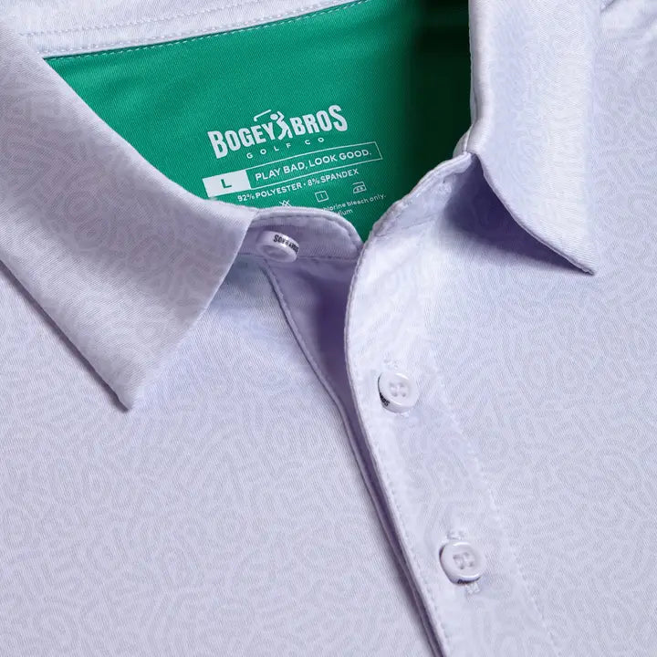 Bogey Bros Golf Co- Stealth Mode - Light - Polo