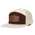 American Flyway Waterfowl- Leather Patch 7 Panel Hat