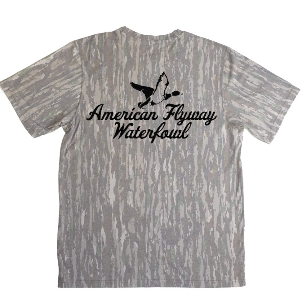 American Flyway Waterfowl- Realtree Original Faded Out Tee