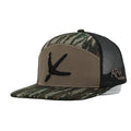 American Flyway Waterfowl- Realtree Original 7 Panel Turkey Tracks Hat