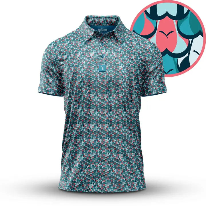 Bogey Bros Golf Co- Eyes Up Here - the 305 - Polo