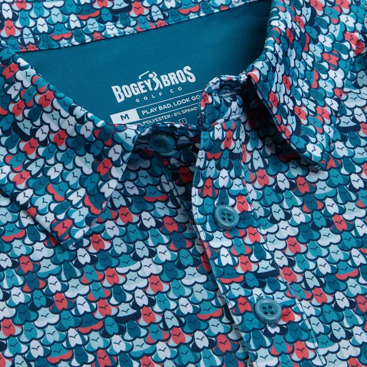 Bogey Bros Golf Co- Eyes Up Here - the 305 - Polo