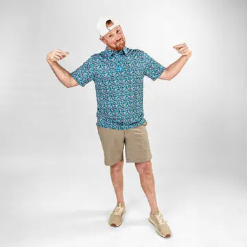 Bogey Bros Golf Co- Eyes Up Here - the 305 - Polo