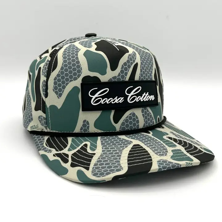Coosa Cotton- Rvr Cam™️ Rope Hat)