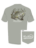 Coosa Cotton- Short Sleeve Pocket Tee | Crappie Top | Stone