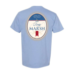 Dirty Marsh- BEER LABEL TEE | WASHED DENIM