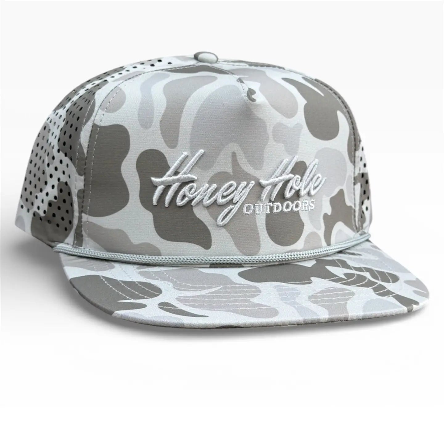 Honey Hole Outdoors- Performance Rope Hat - Rockport Camo