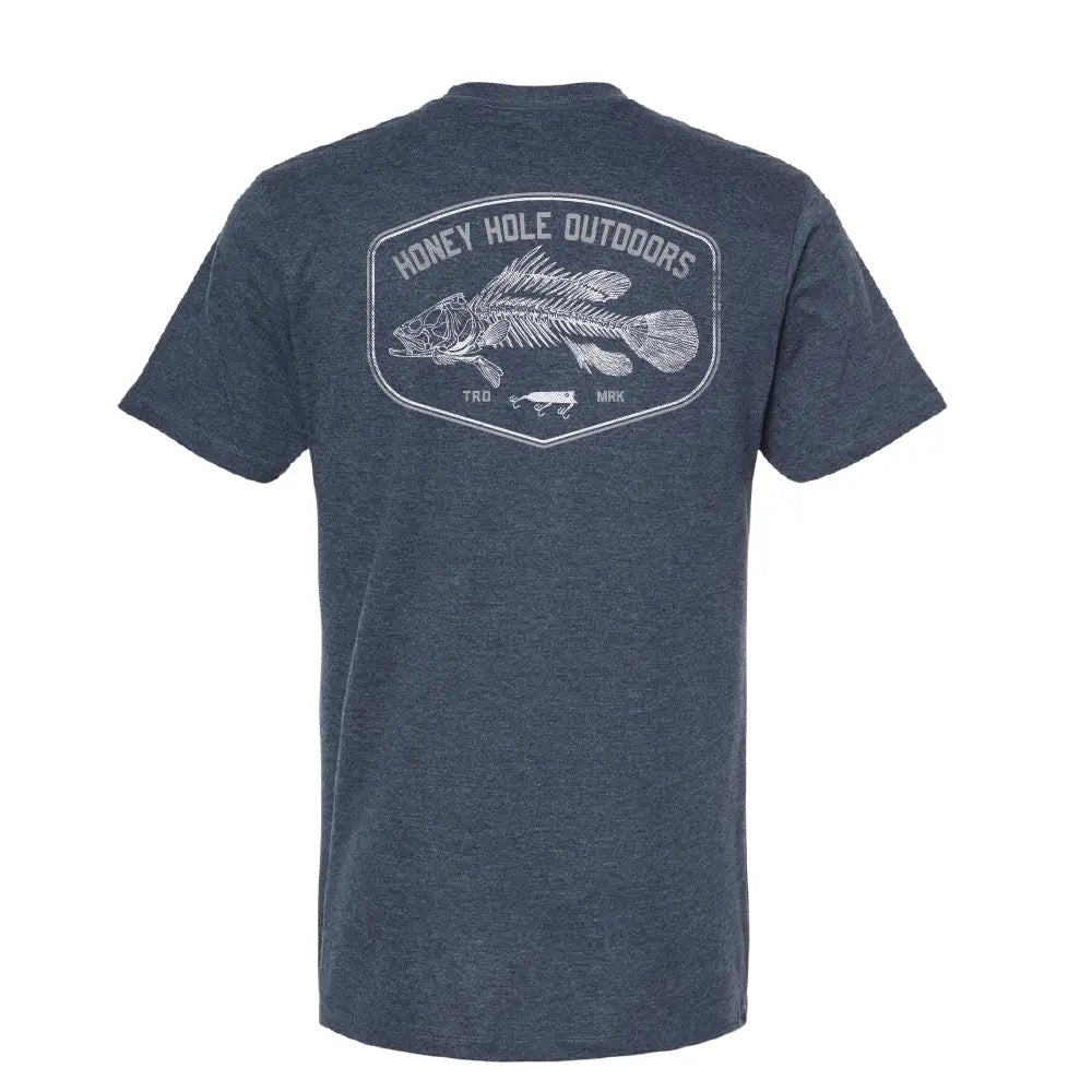 Honey Hole Outdoors- Short Sleeve - Dar Bone