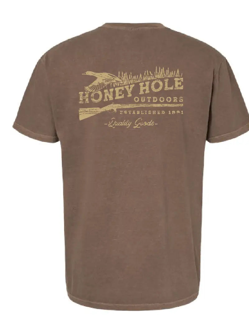 Honey Hole Outdoors- Short Sleeve - Duck Shotty