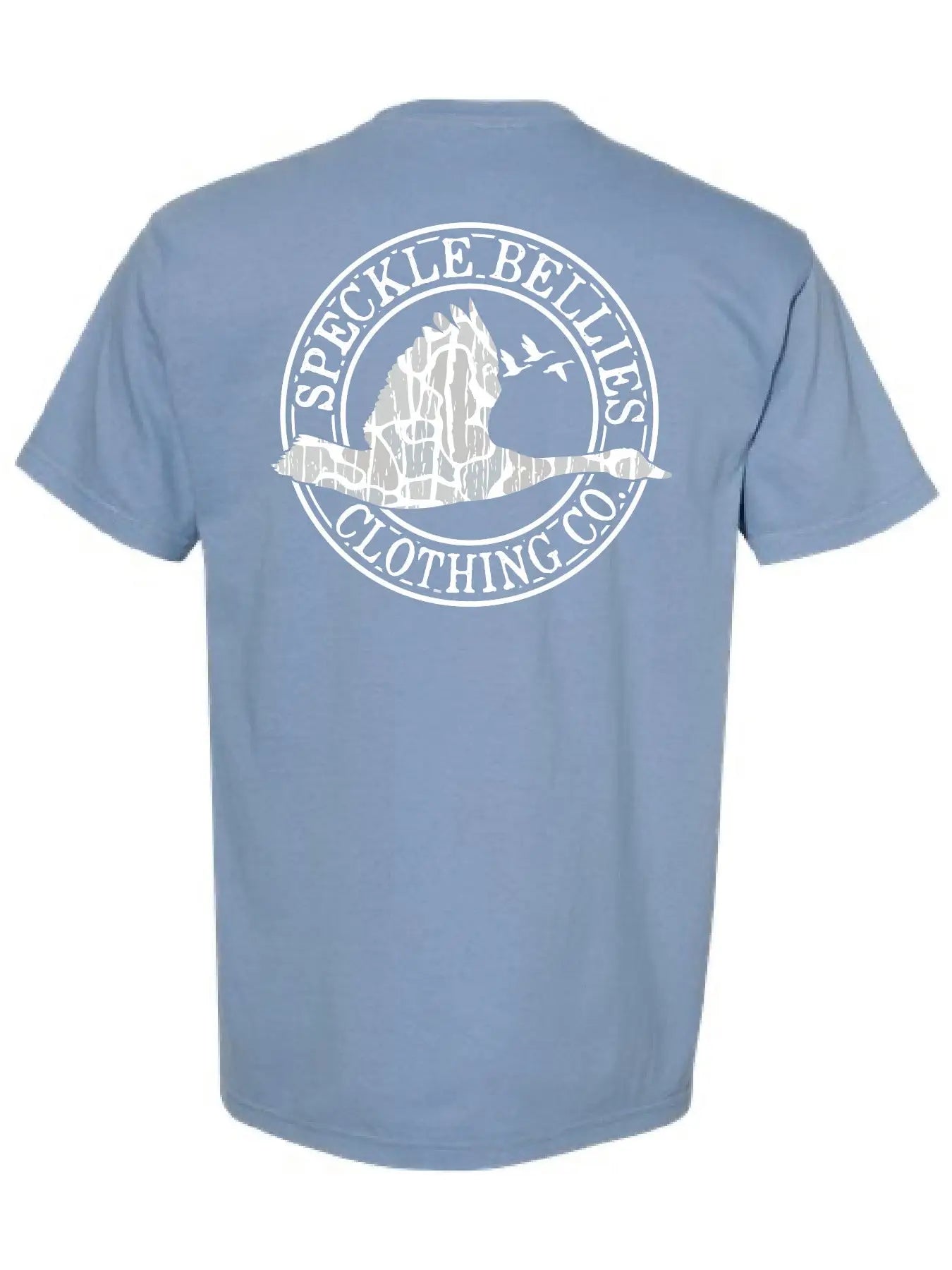 Speckle Bellies- Ghost Camo Circle Logo
