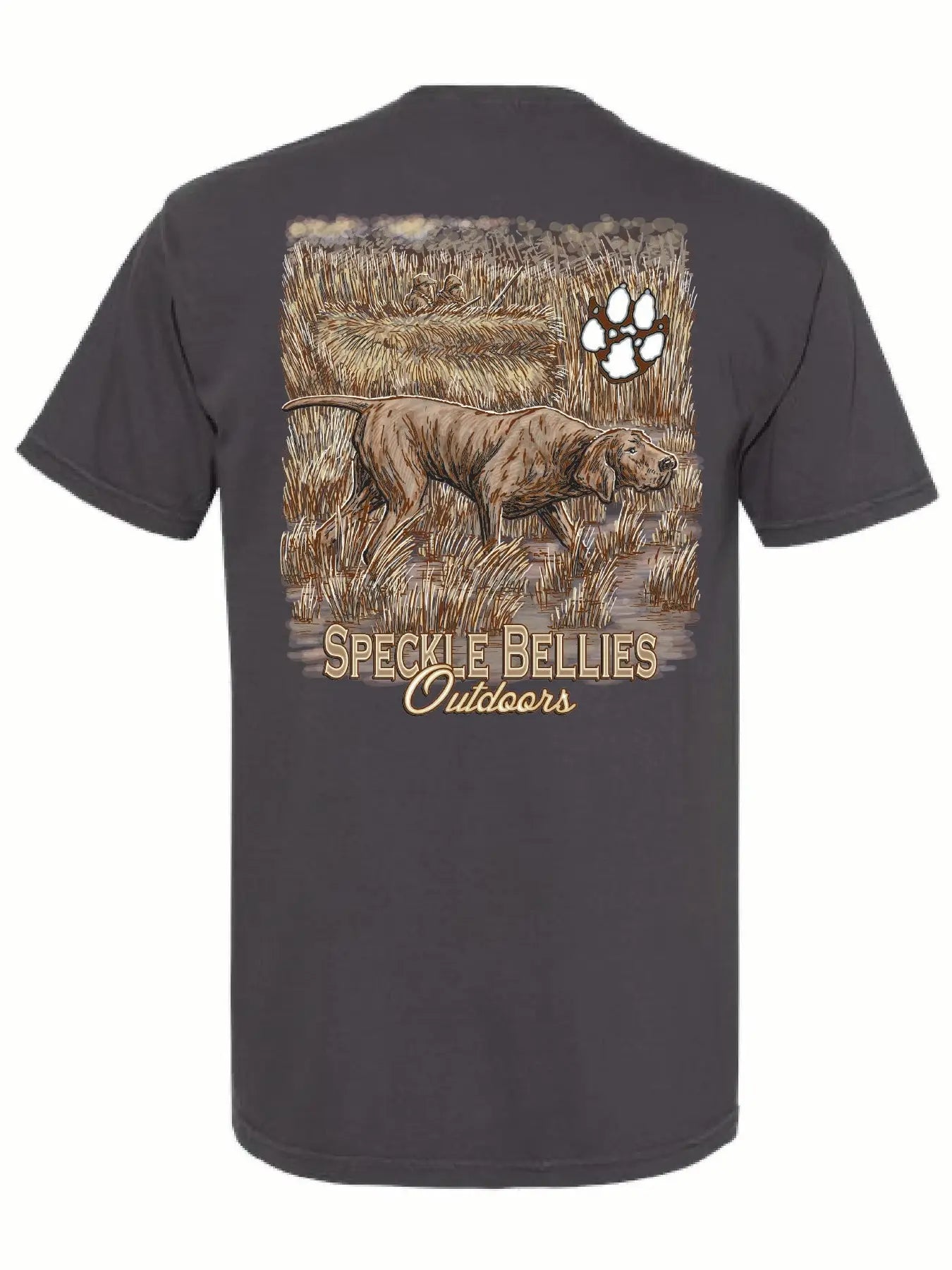 Speckle Bellies- Marshland Dog Pocket Tee