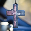 Scent South- Wooden Cross - Air Freshener